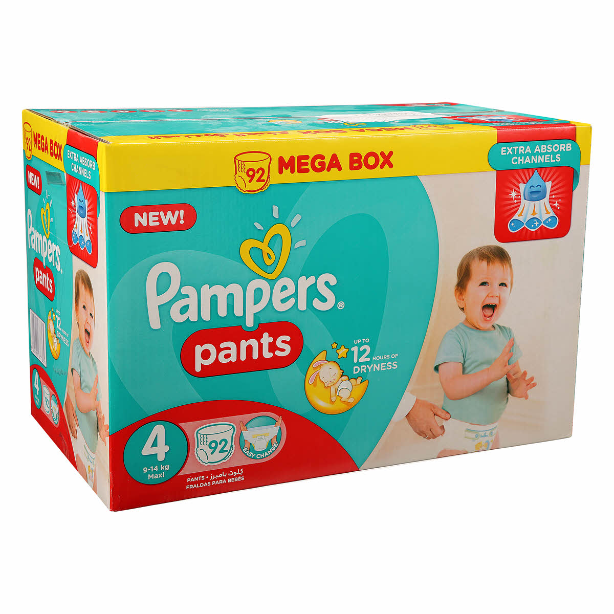 pampers pants box