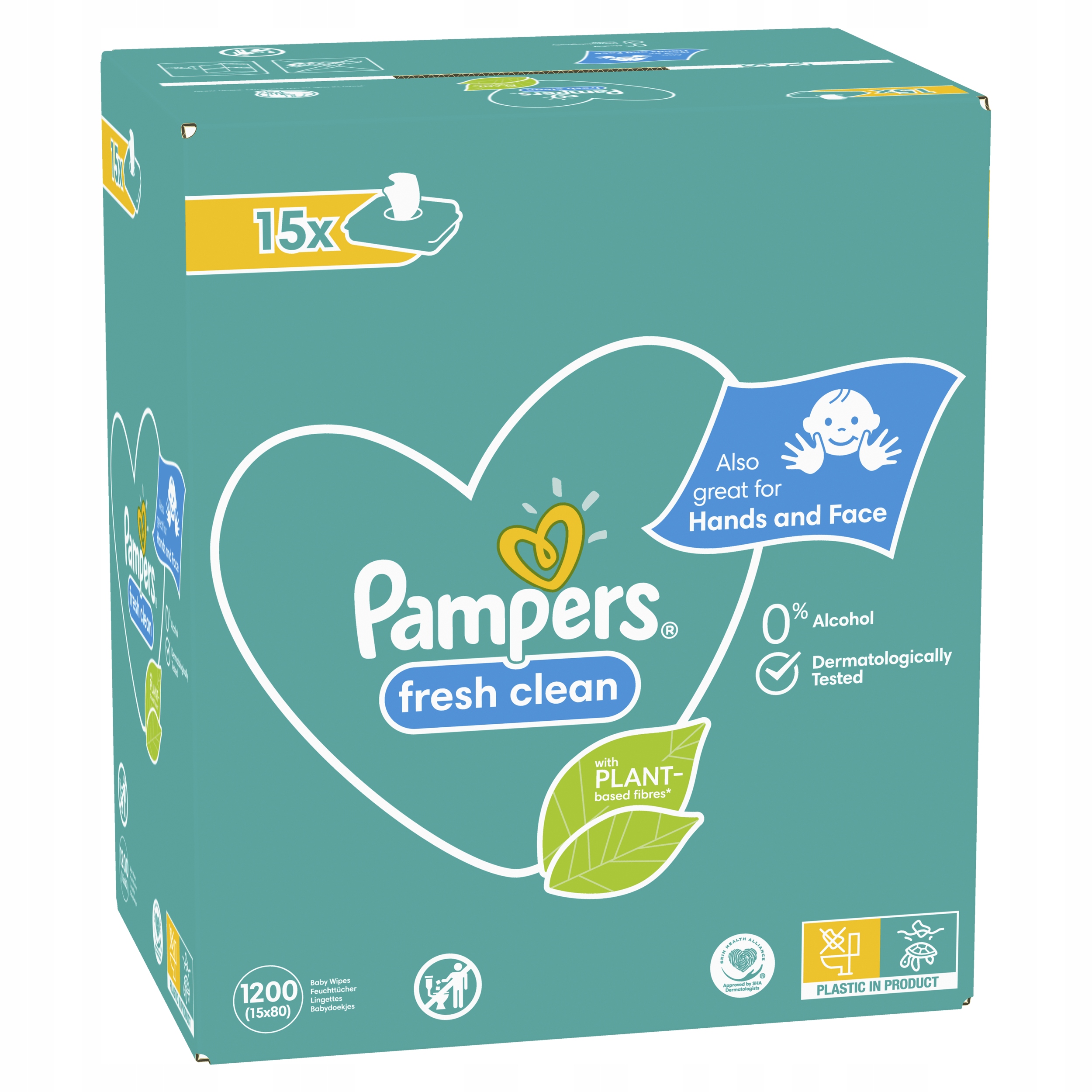 chusteczki pampers sensitive czy fresh clean