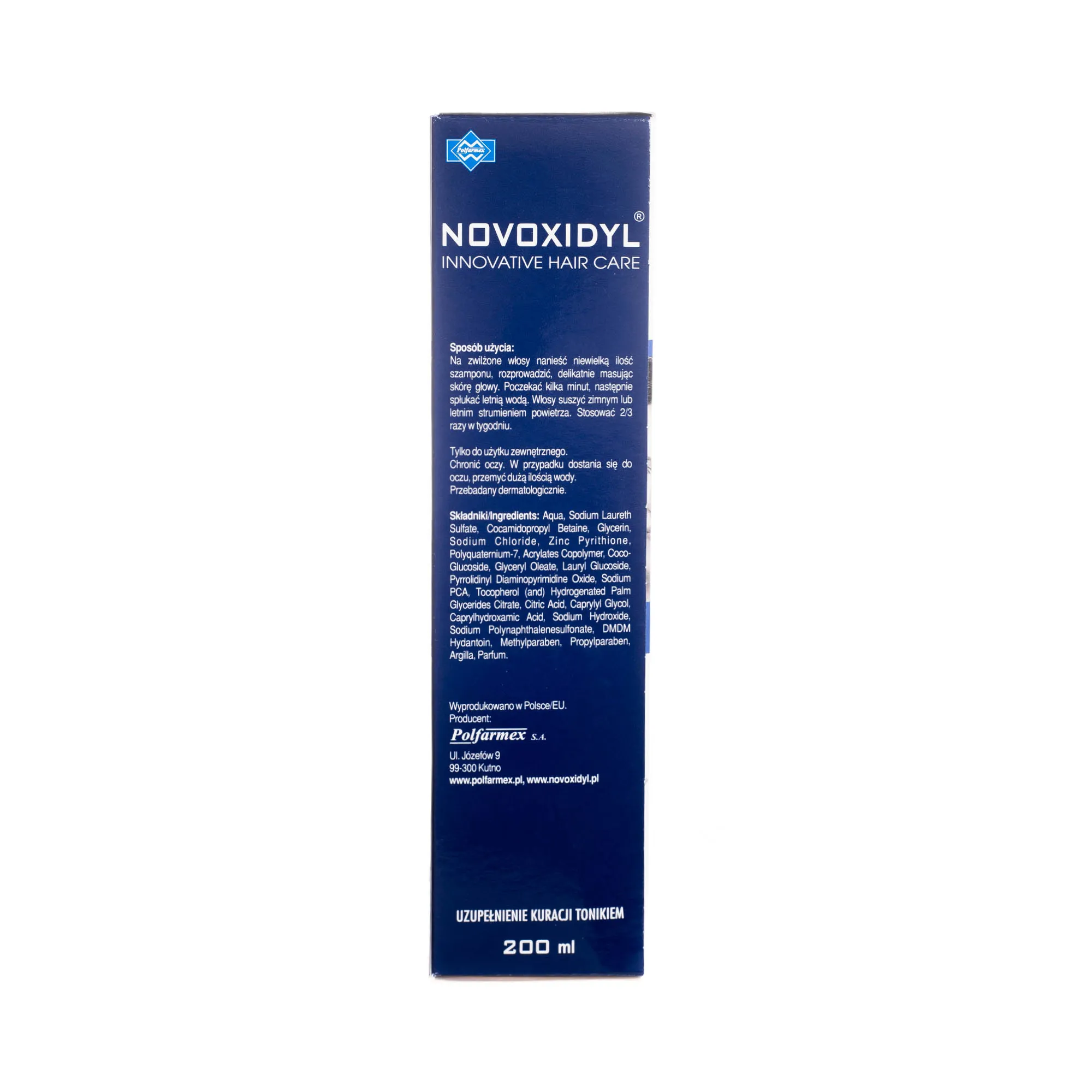 szampon novoxidyl innovative health care 200 ml