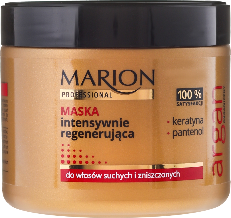 marion maska do włosów suchych i zniszczonych wizaż