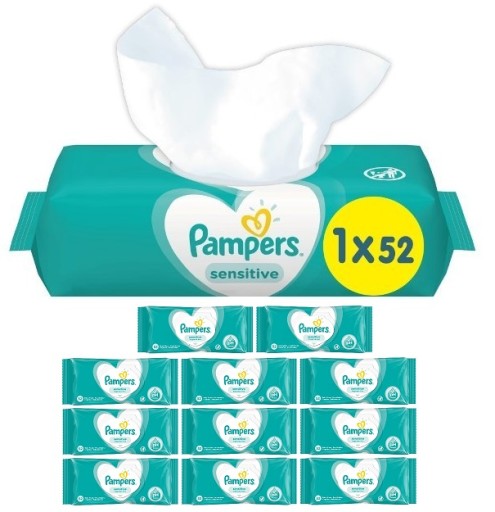 chusteczki nawilżane pampers sensitive