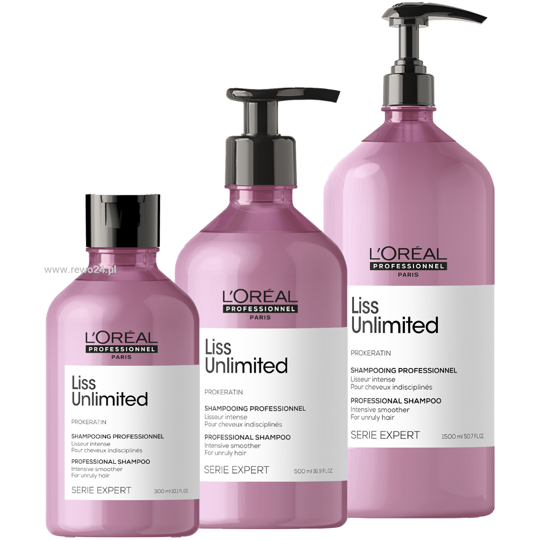 loreal liss unlimited szampon wygładzający do włosów niezdyscyplinowanych 300ml