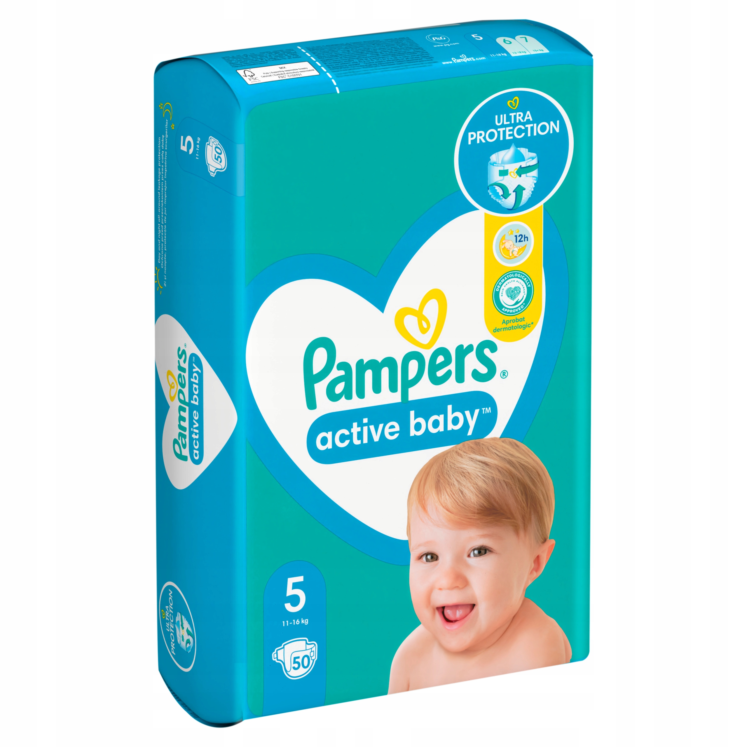 pieluchy pampers 5 active