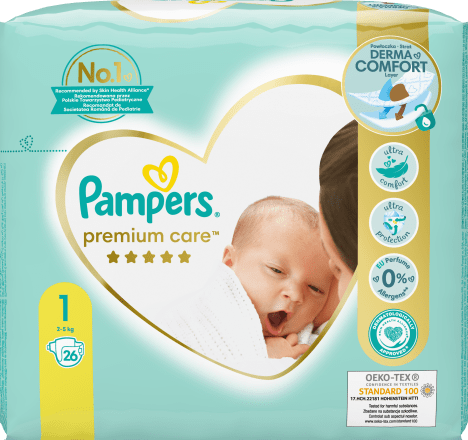 pampers dla noworodka cena 1 sztuki