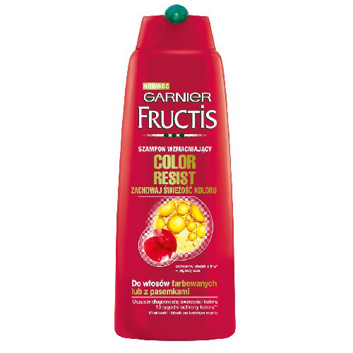 garnier szampon fructis do włosów farbowanych