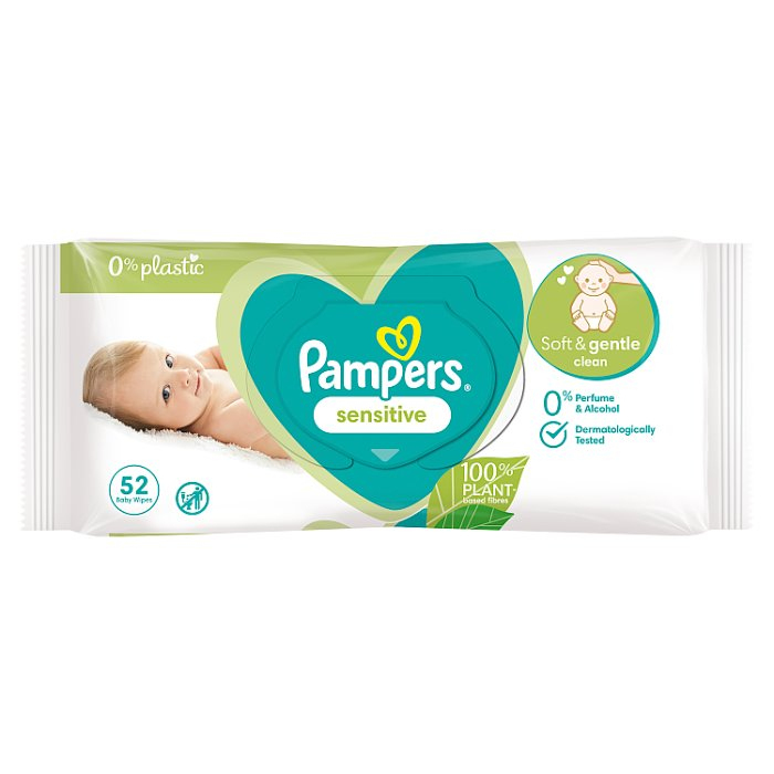 pampers sensitive husteczki dla niemowlat