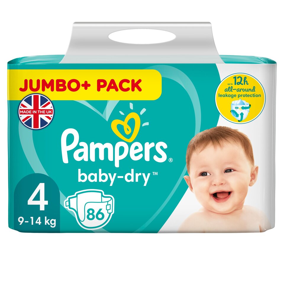 pieluchomajtki pampers 4 tesco