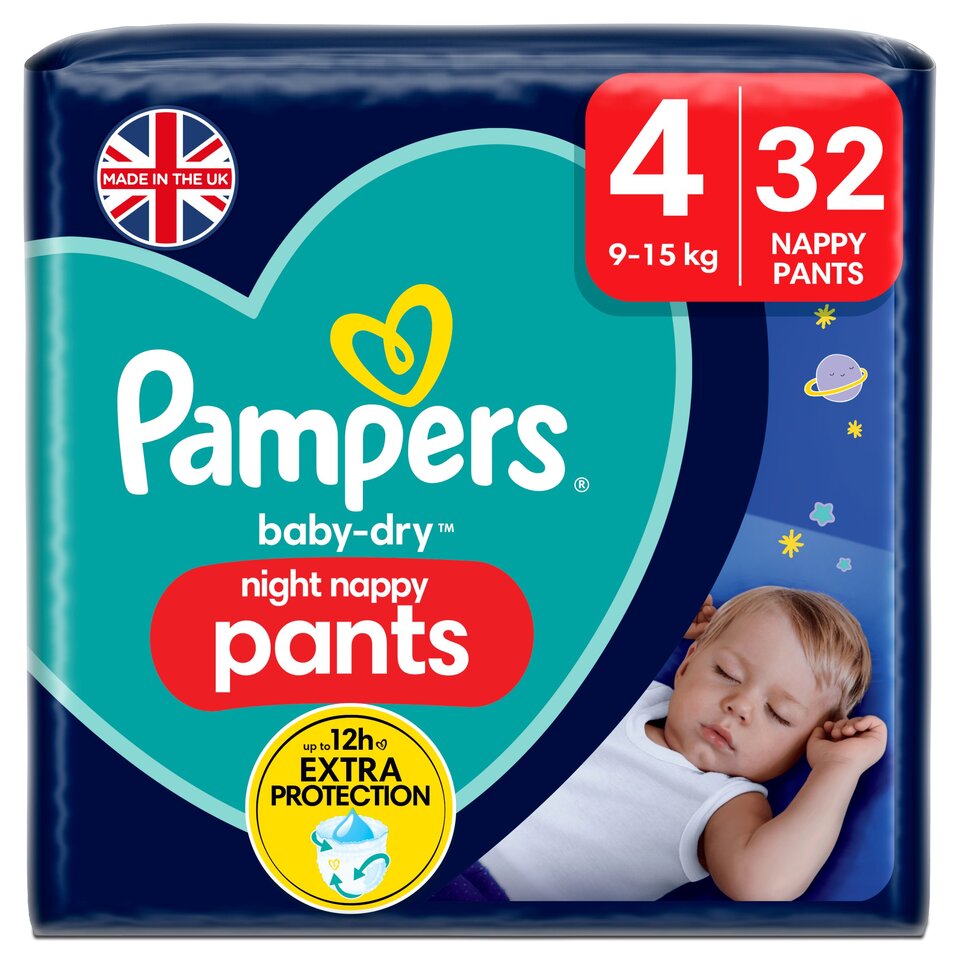 pieluchomajtki pampers 4 tesco