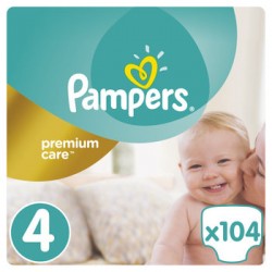 pampers 104 sztuki