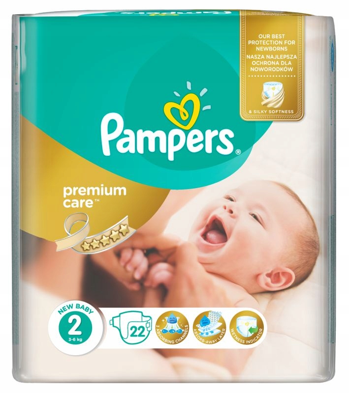 pieluchy pampers premium care 2 allegro