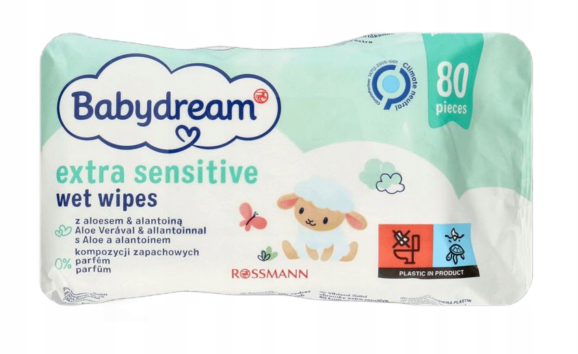 babydream chusteczki nawilżane sensitive