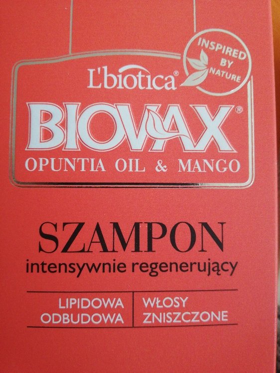 biovax szampon mango 400