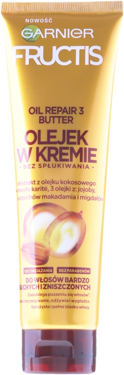 fructis oil repair 3 butter olejek w kremie do włosów