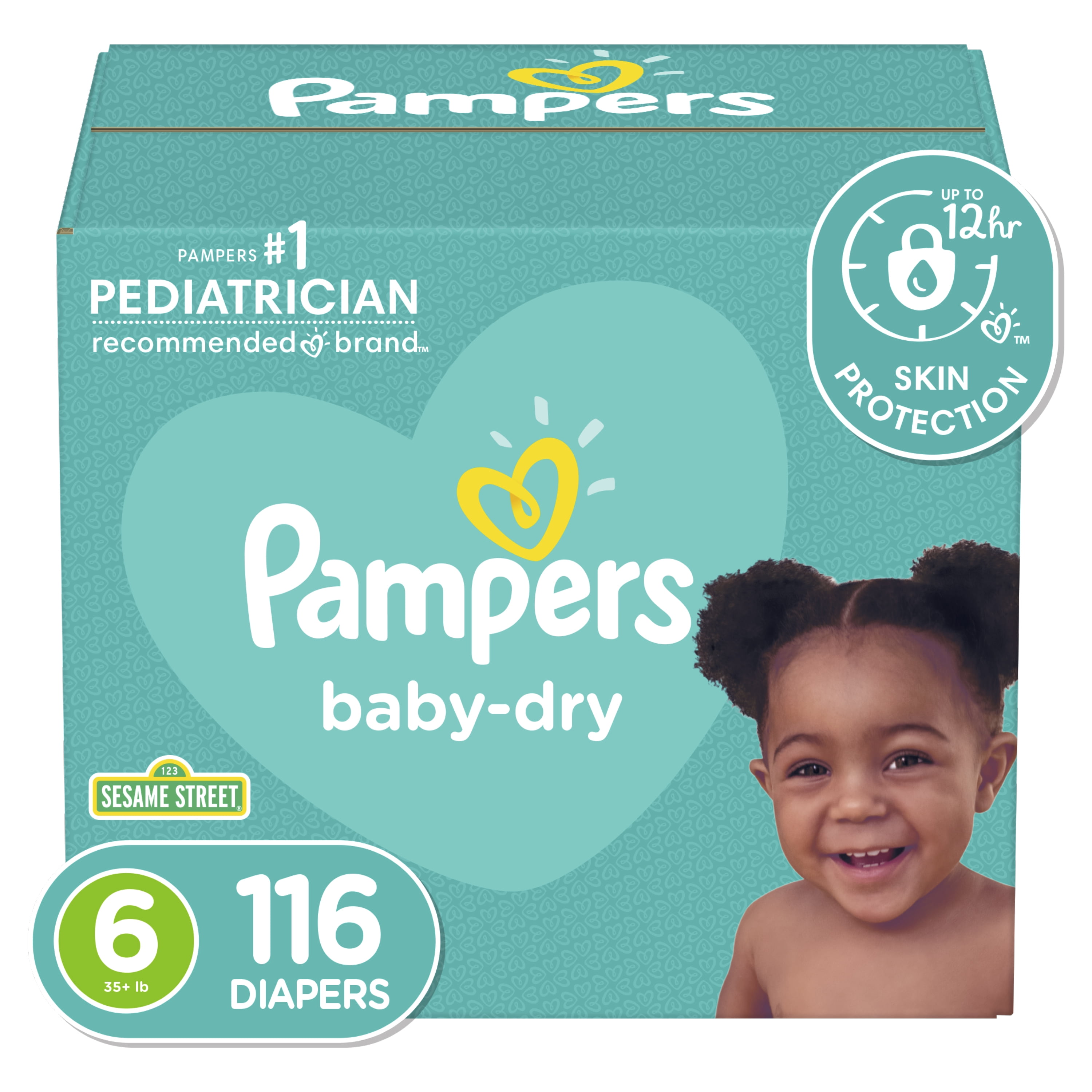 pampers dry