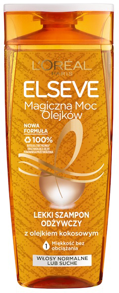 loreal szampon moc olejkow