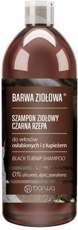 barwa szampon do włosów z czarną rzepą 250ml skład