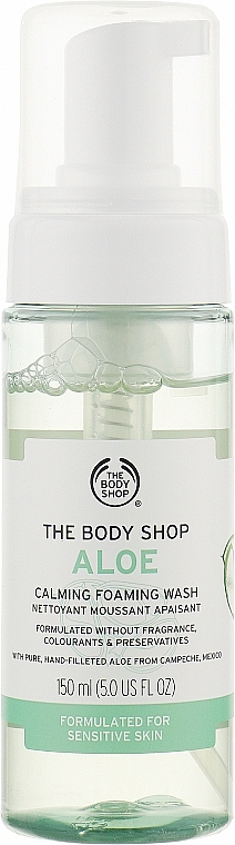 the body shop pianka do mycia twarzy