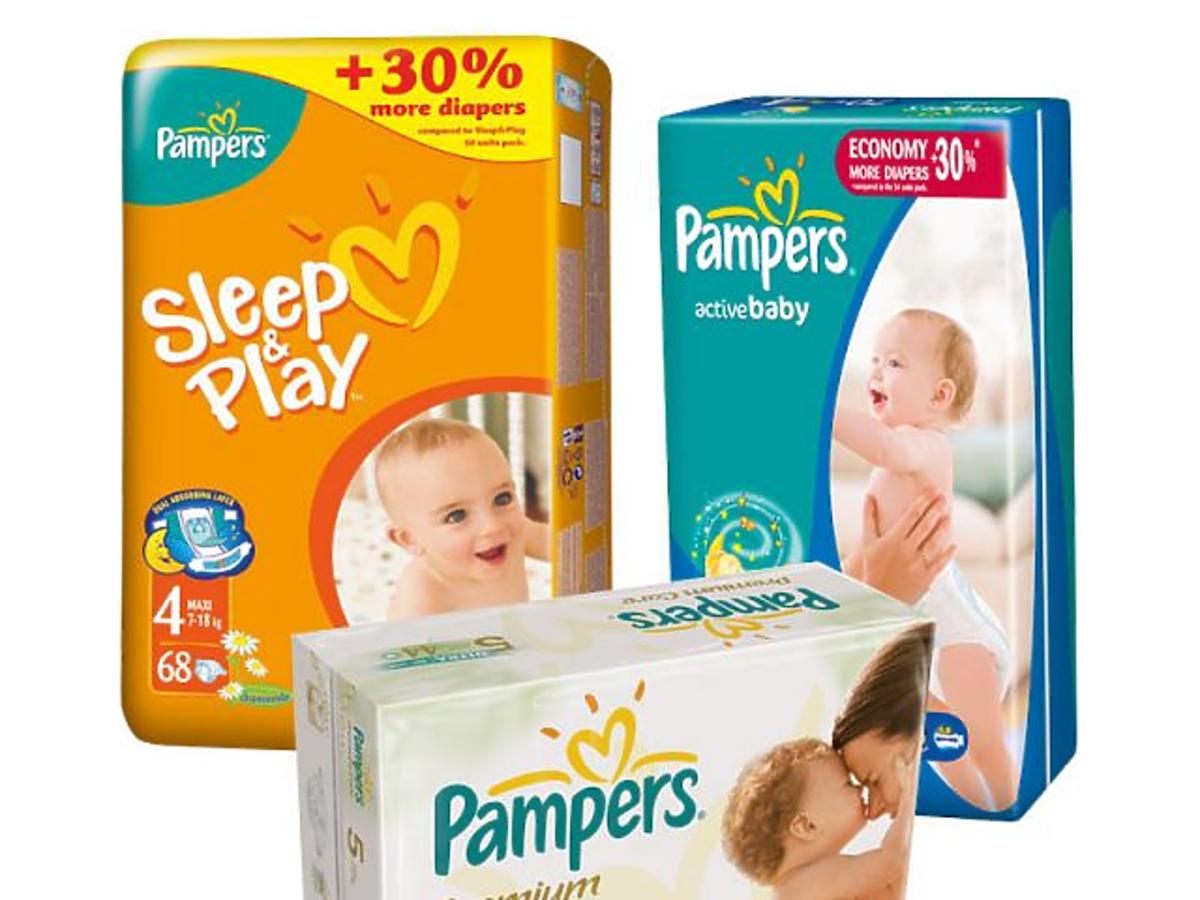 pampers active baby czy sleep and play