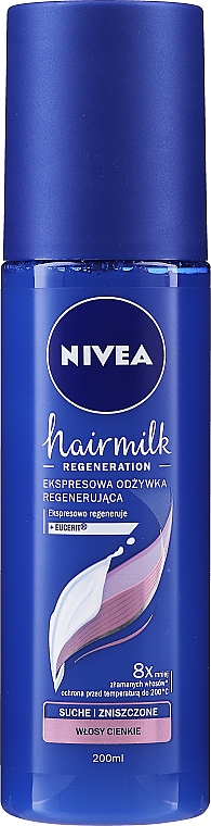 ekspresowa odżywka regenerująca do cienkich włosów nivea