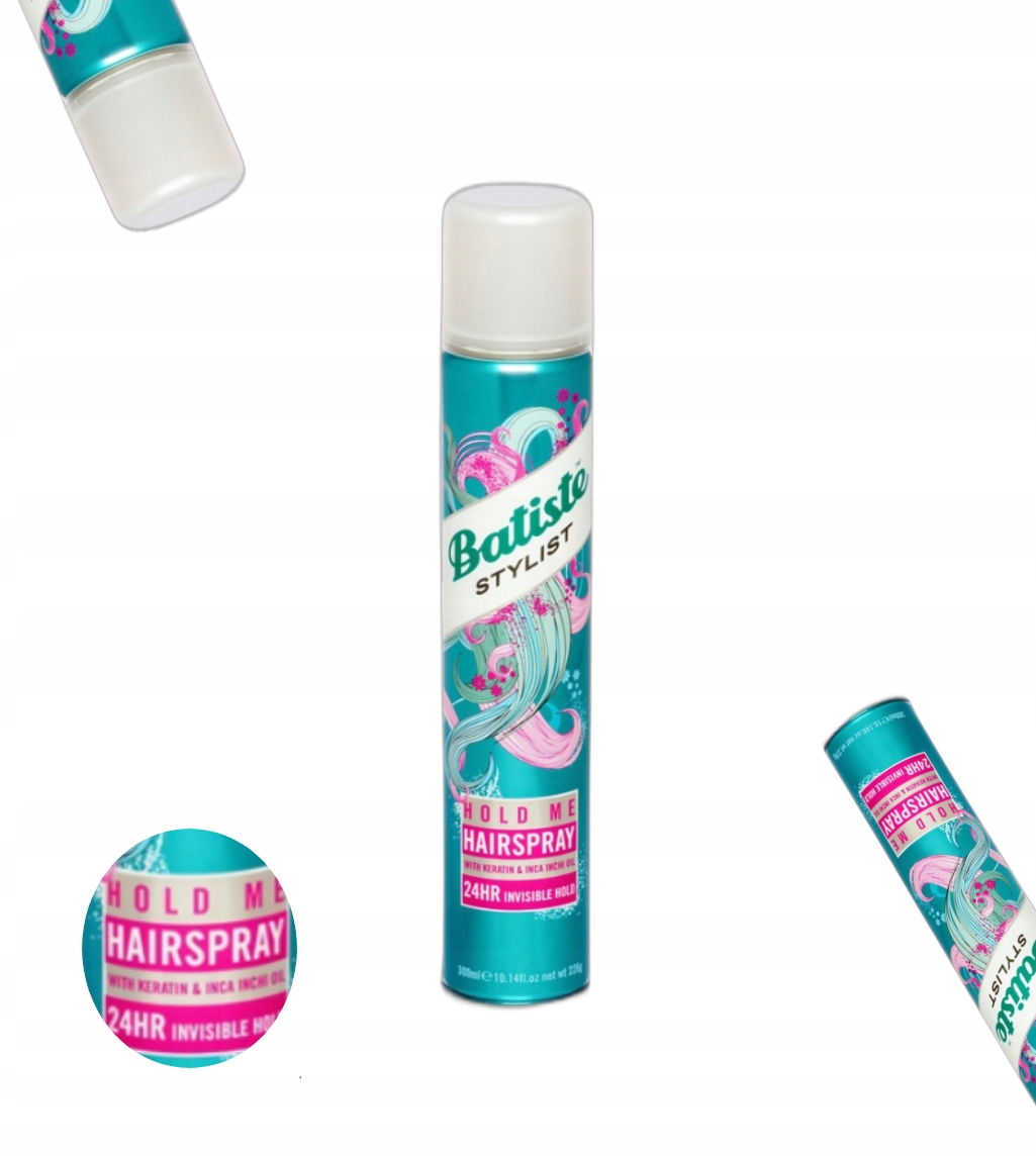 batiste stylist lakier do włosów hold me hairspray 300ml