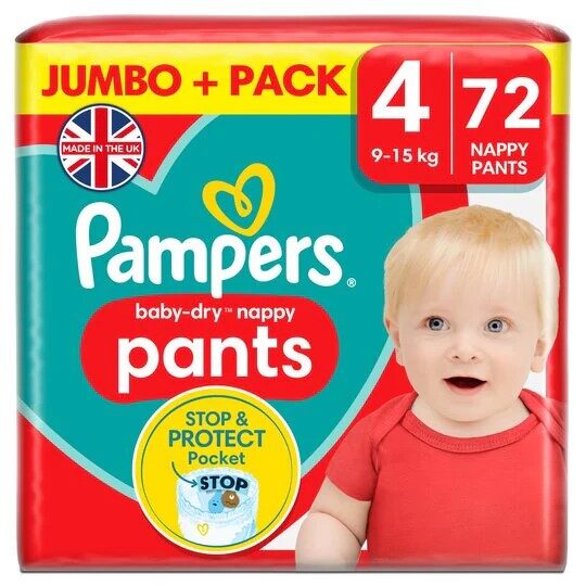 red and flo pampers