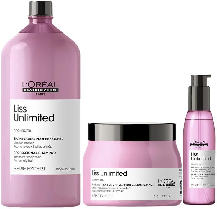 loreal liss unlimited wygładzający szampon