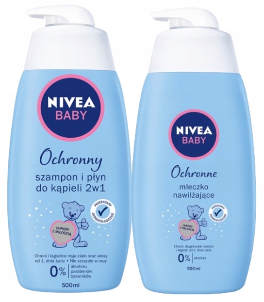nivea baby szampon i płyn
