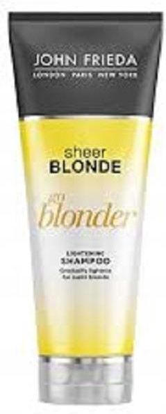 john frieda szampon rozjaśniający sheer blonde opinie