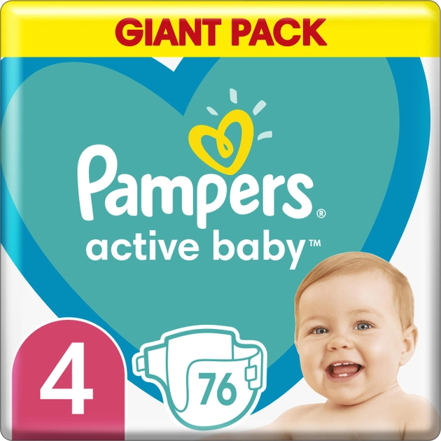 pampers 4 pieluchy