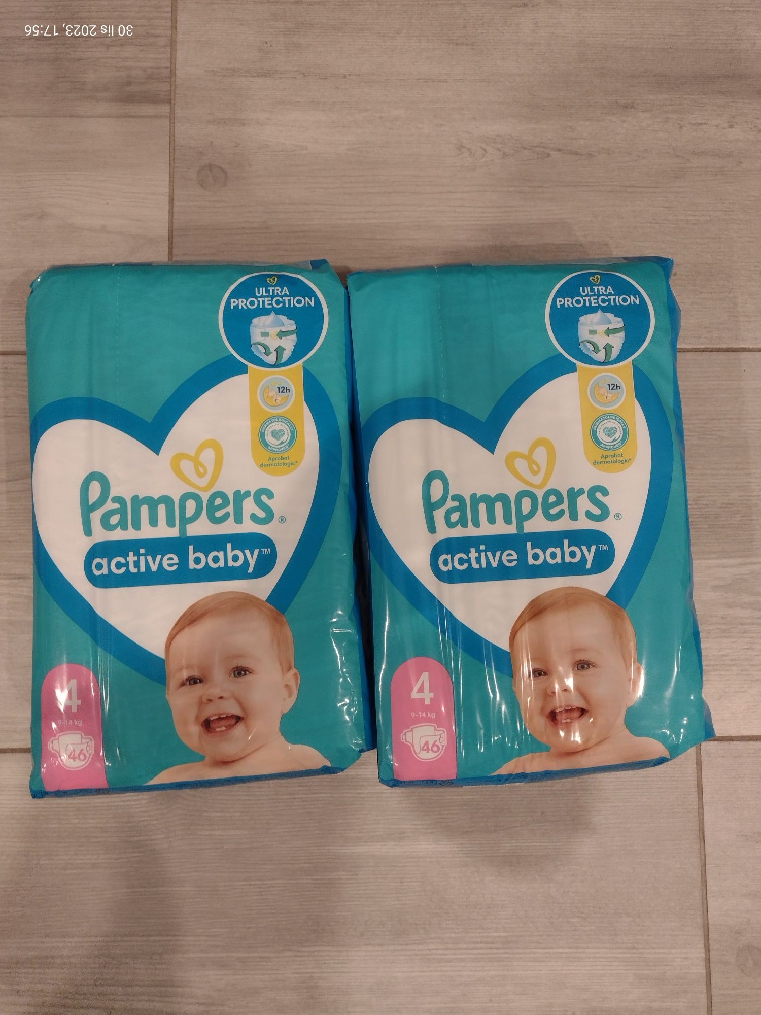 pieluchy pampers active baby 2x