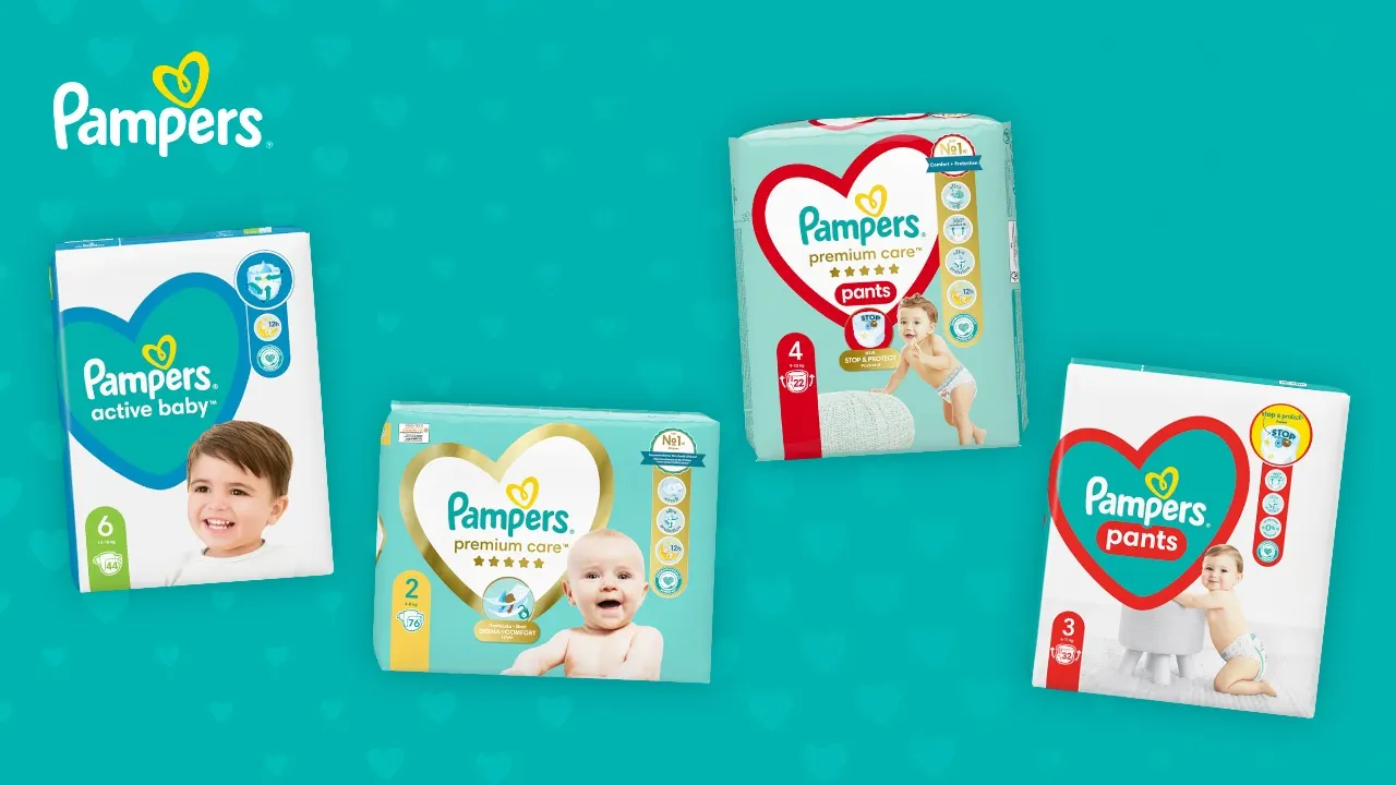 pampers udział w rynku