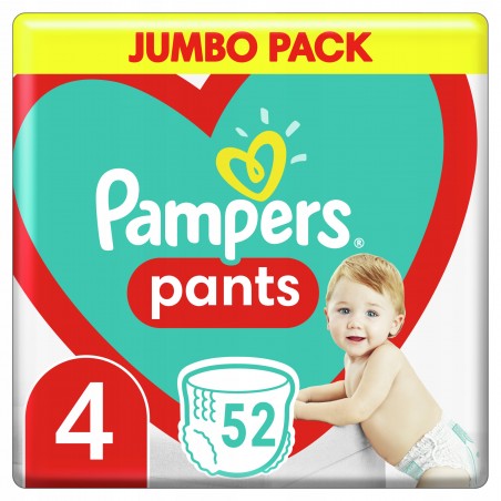 pampers pants rozmiar 4 52 pieluchomajtek