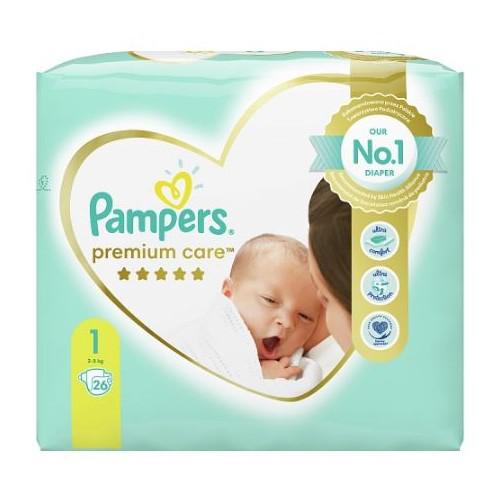 pampers premium care 1 33szt