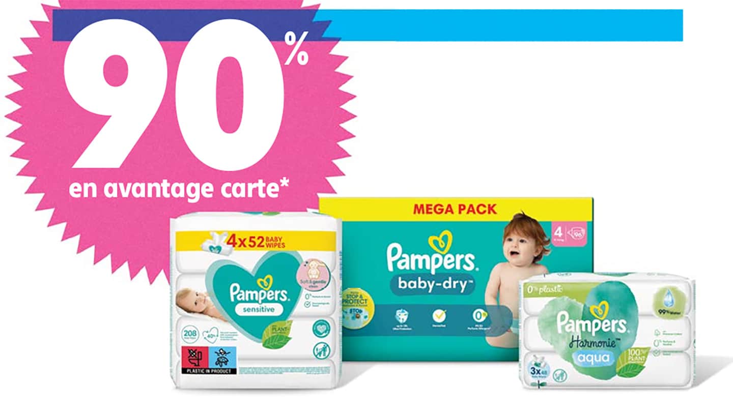 intermarché pampers