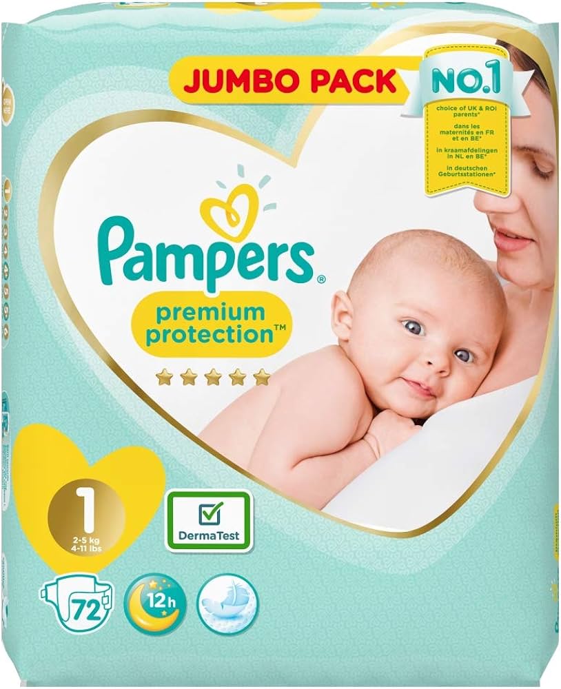 pieluchy niemowlęce pampers