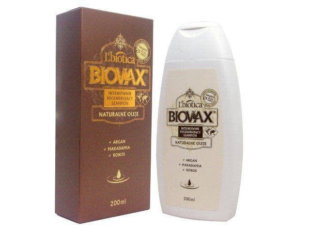 biovax szampon argan makadamia kokos