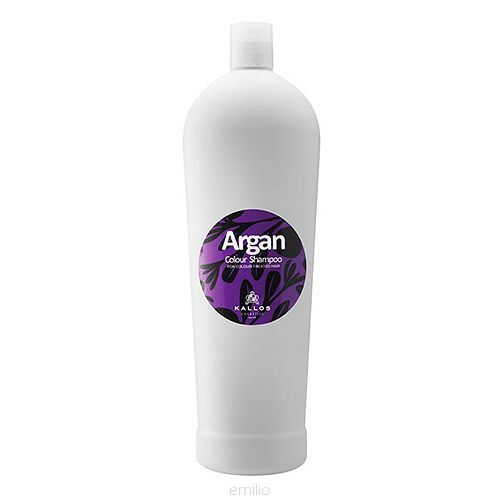 kallos argan arganowy szampon do włosów farbowanych 1000 ml