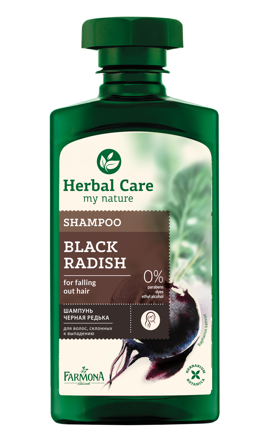 herbal care szampon czarna rzepa natura
