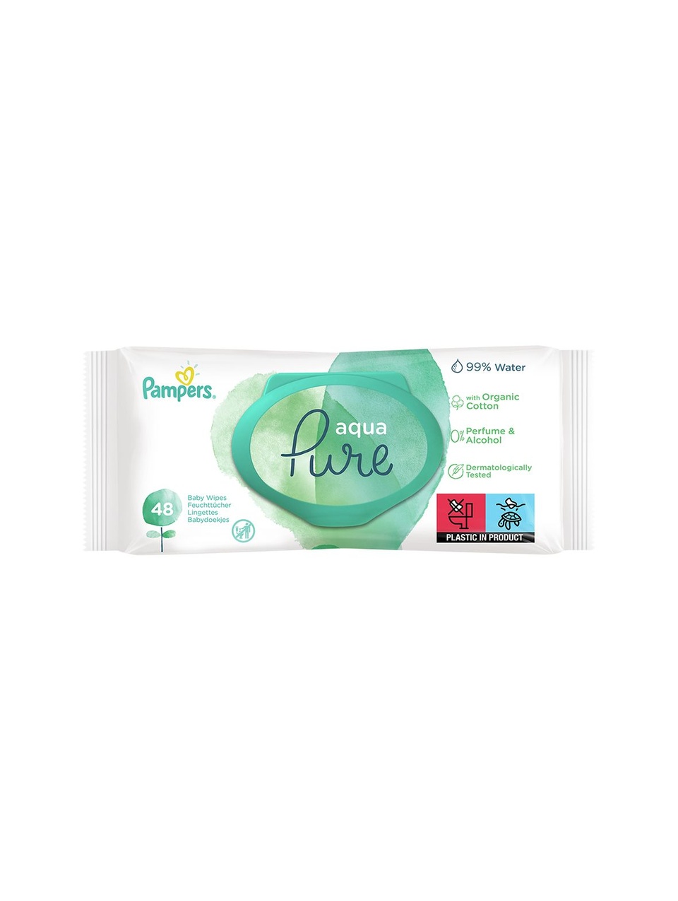 chusteczki nawilżane pampers aqua pure