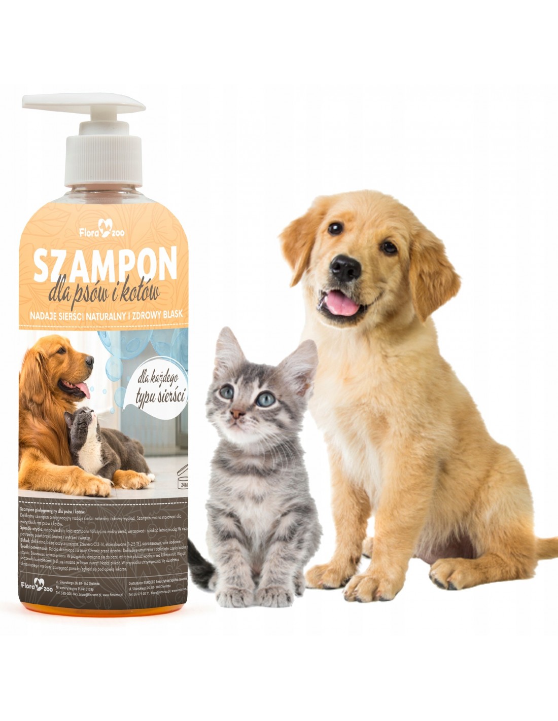 czy ten sam szampon dla psa i kota