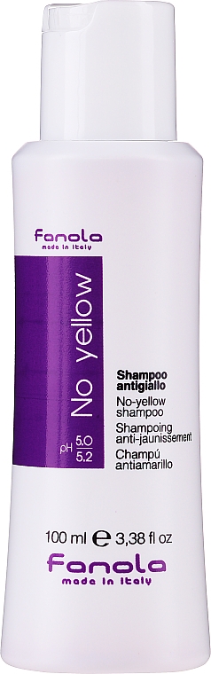 fanola no yellow szampon na naturalne włosy