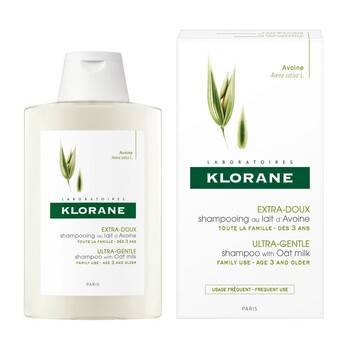 klorane owies szampon do włosów 200 ml