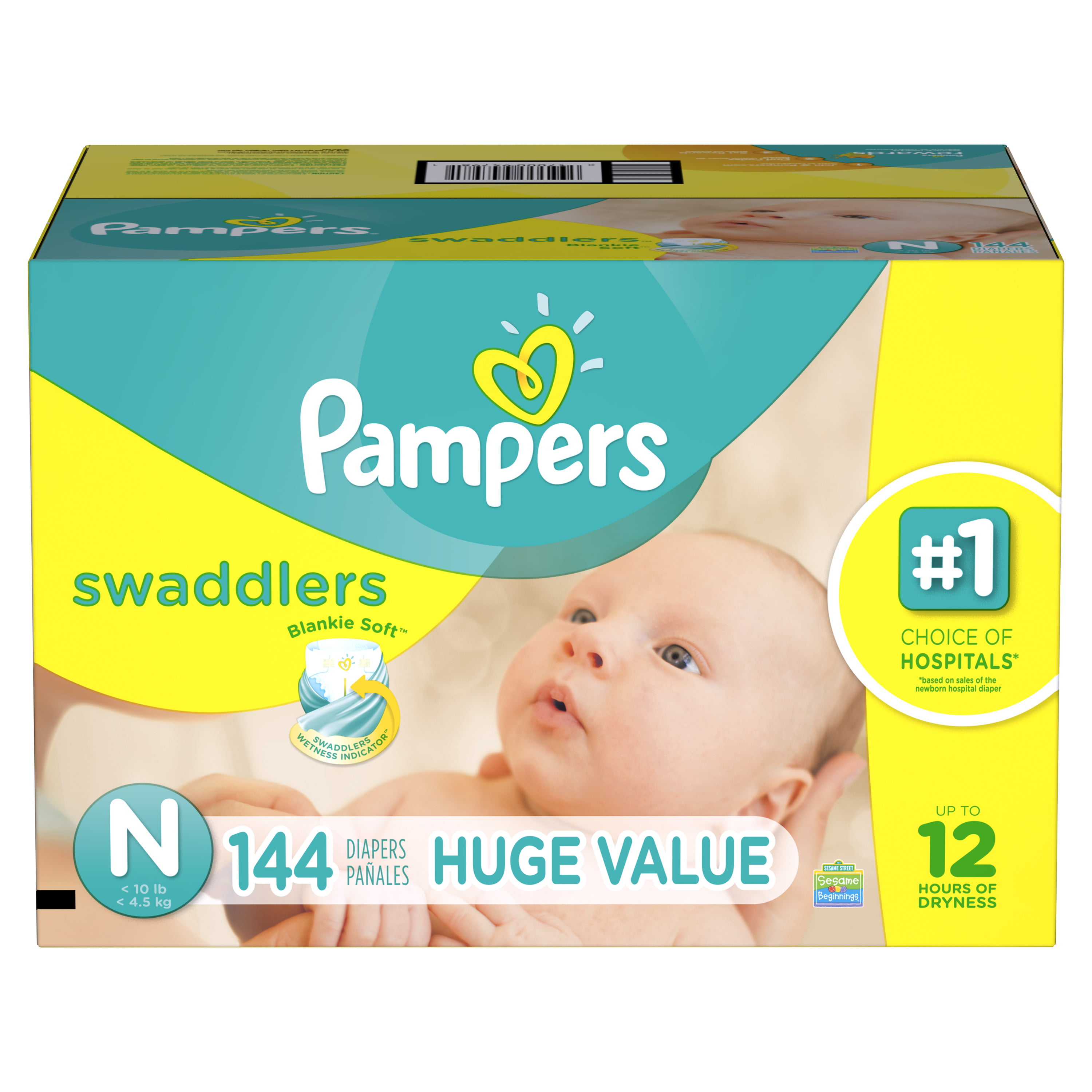 pampers 144 pack