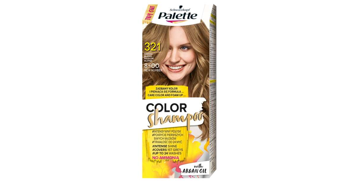 szampon palette sredni blond