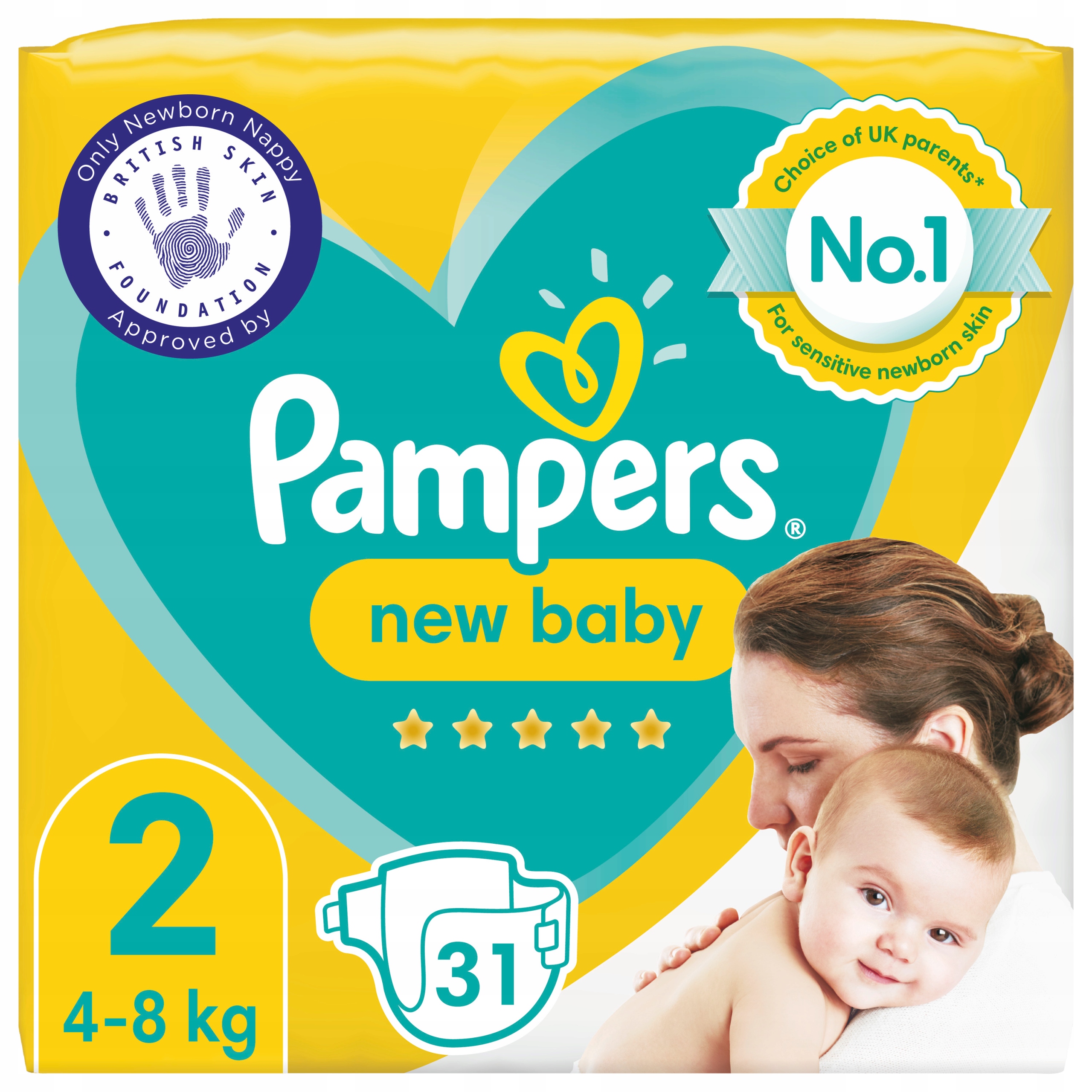 pampers 2 cena allegro