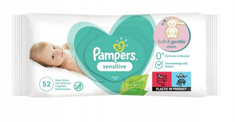 chusteczki sensitive pampers