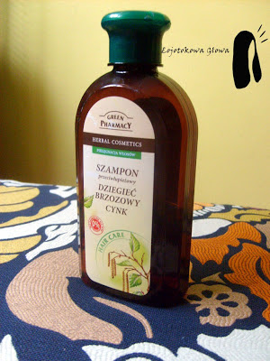 szampon green pharmacy z cynkiem i dziegciem brzozowym opinie