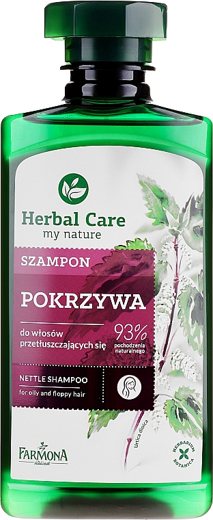 farmona herbal care szampon pokrzywow