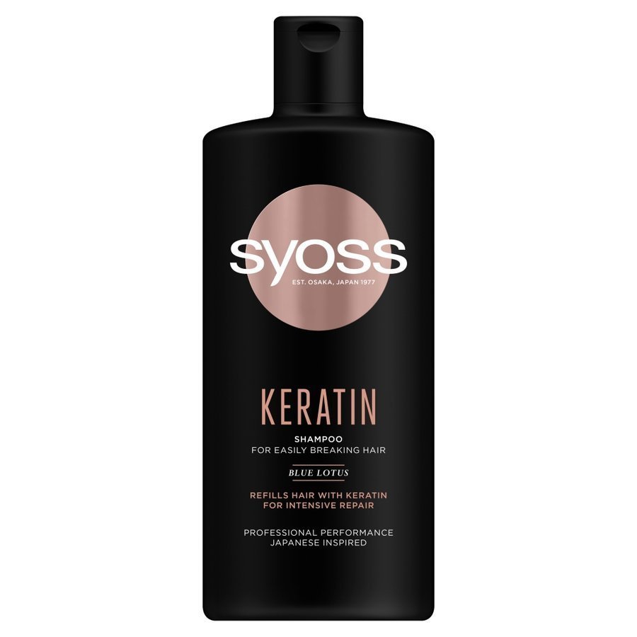 syoss keratin szampon do włosów