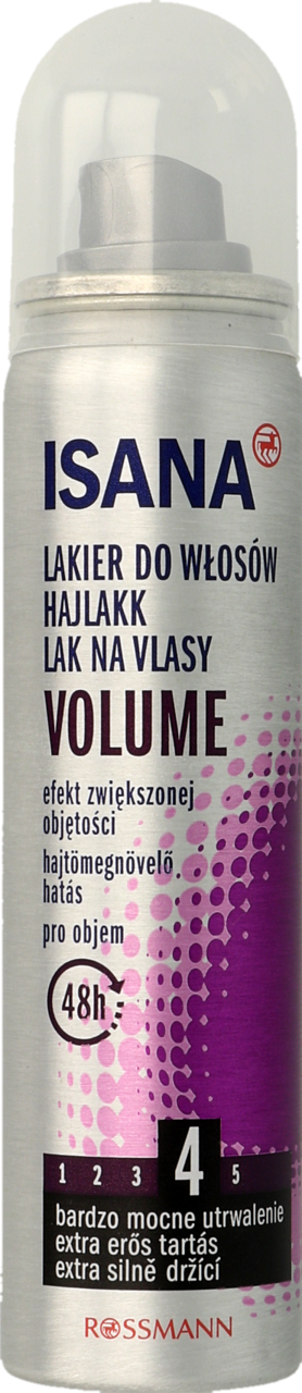 lakier do włosów objętość